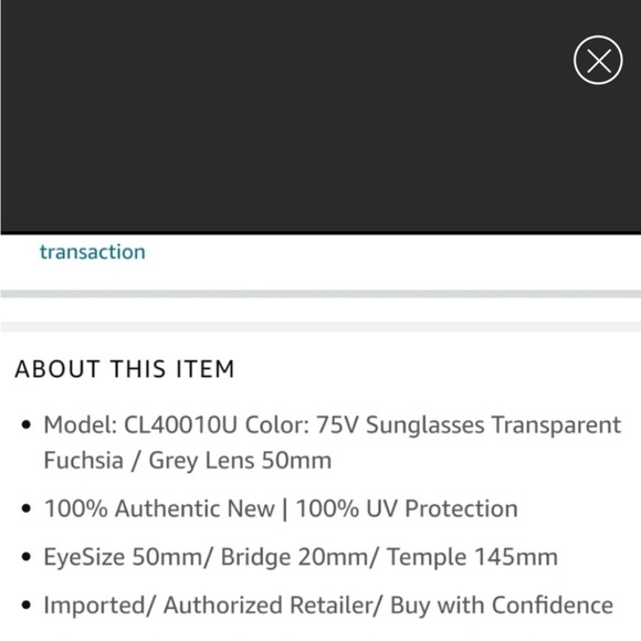 AUTHENTIC CELINE PHILO SUNGLASSES. FUSHIA. NWOT. - Picture 12 of 14